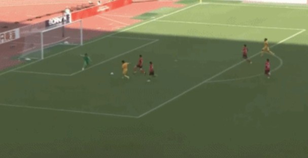 半场-U23国足1-1韩国U23 王钰栋单刀破门毛伟杰献助攻徐彬送角球